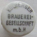 Kołobrzeg Kolberger Brauerei porcelanka 01