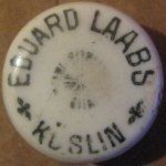 Koszalin Eduard Laabs Brauerei porcelanka 03