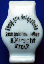 Słupsk Hof-Apotheke porcelanka 06