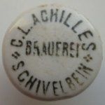 Świdwin C. L. Achilles Brauerei porcelanka 02