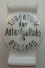 Białogard Adler-Apotheke porcelanka 02