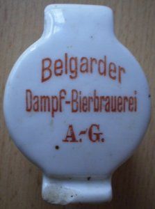 Białogard Dampfbierbrauerei porcelanka 05